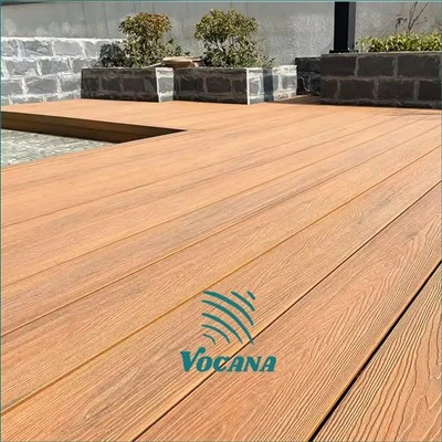 Yashirin mahkamlagich Yopiq teraslar uchun WPC Decking|Vocana