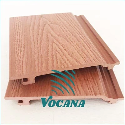 Amaliy qishloq uslubi suv o'tkazmaydigan WPC Timberding